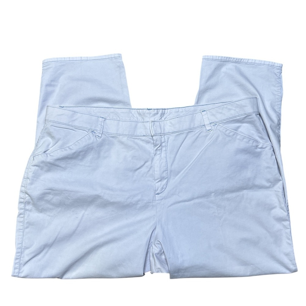 Terra & Sky Light Baby Blue Capri Pants
